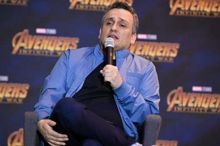 Sutradara asal Amerika Serikat Joe Russo berbicara dalam konferensi pers film Avengers: Infinity War di Four Seasons Hotel di Mexico City, Meksiko, pada 5 April 2018.