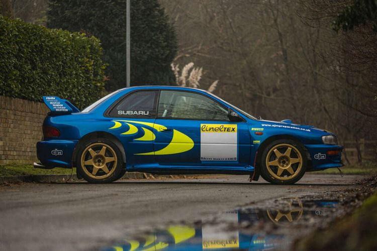 Mobil balap Subaru Impreza S5 WRC ?P2 WRC? yang dikendarai mendiang Colin McRae dan co-driver Nicky Grist di WRC Reli Monte Carlo 1997, dijual oleh balai lelang Silverstone Auctions. 