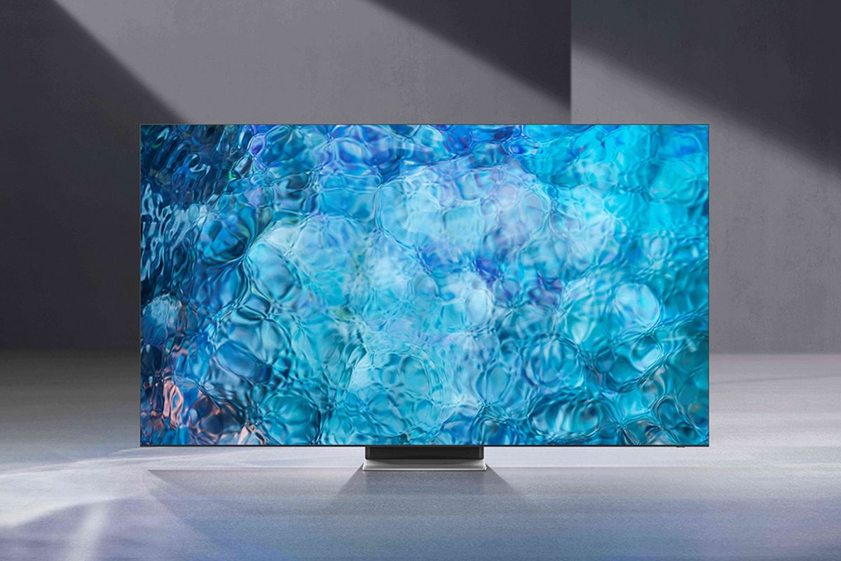 Ilustrasi TV Samsung Neo QLED 8K.