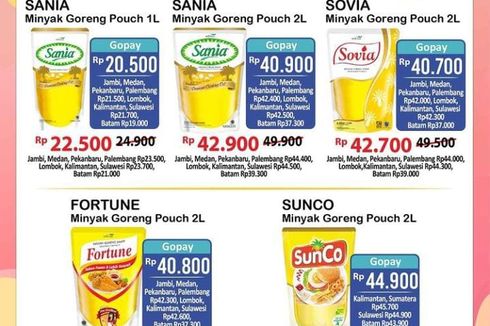 Alfamart Gelar Promo Minyak Goreng, Dijual Mulai dari Rp 20.500 Per Liter