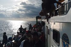 KM Eno Karang Terbakar di Laut Aru, 98 Penumpang Selamat