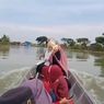 Video Mempelai Wanita Naik Perahu Saat Banjir di Lamongan, Ini Penjelasan BPBD