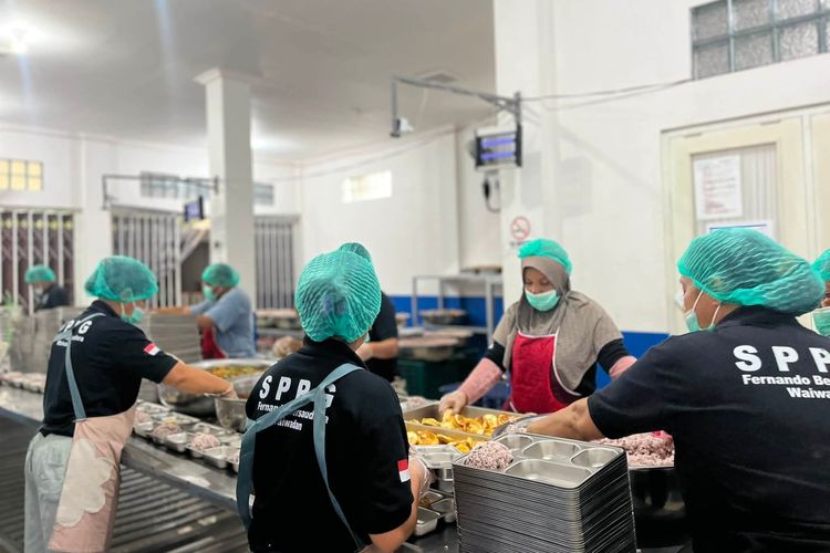MBG di Adonara Barat NTT, Layani 3.320 Orang, Manfaatkan Produk Lokal