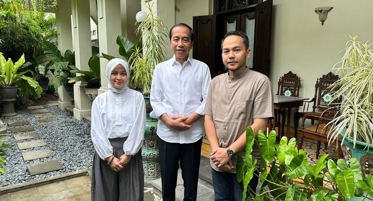 Saat Respati-Astrid Dapat Ucapan Selamat dari Jokowi Setelah Unggul di Pilkada Solo...