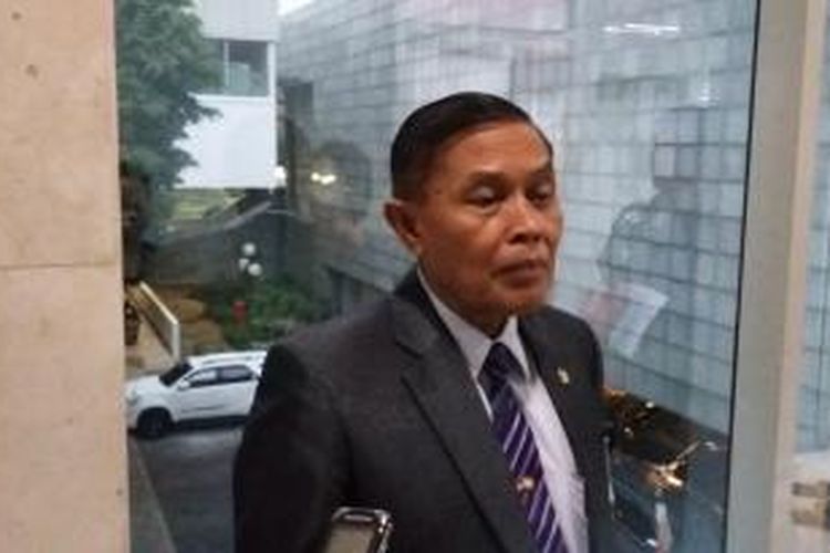 Wakil Ketua Komisi I DPR RI, Asril Tandjung, saat ditemui di Gedung DPR, Senayan, Jakarta, Kamis (10/9/2015).