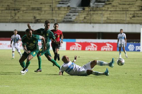 Hasil Persebaya Vs Persela, Derbi Jawa Timur Berakhir Tanpa Pemenang