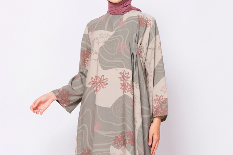 Lovia Tunik dari ZM Zaskia Mecca, ide model baju Lebaran 
