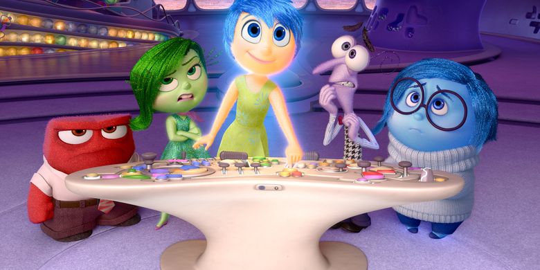 Sinopsis Film Inside Out, Kisah 5 Macam Emosi Manusia Halaman all -  Kompas.com