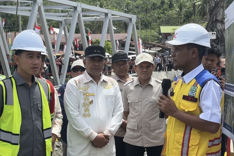 Bupati Aceh Tengah Curhat ke Gibran soal Kerusakan Infrastruktur Pascabanjir, Bikin Inflasi Melejit