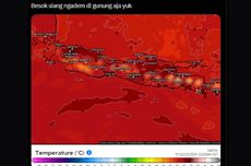 Beredar Citra Pulau Jawa Tampak Merah pada Akhir Februari, Ada Potensi Cuaca Panas?