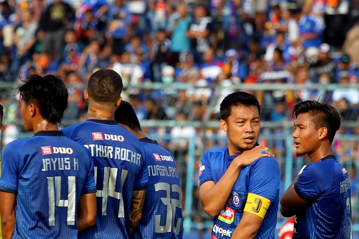 Kapten Arema FC, Hamka Hamzah.