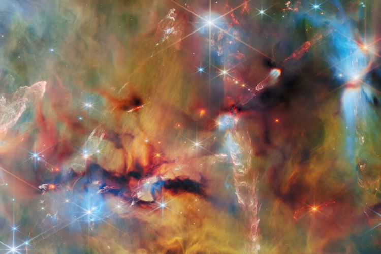 Teleskop James Webb Abadikan Awan Kosmik Kelahiran Bintang di Pedang Orion