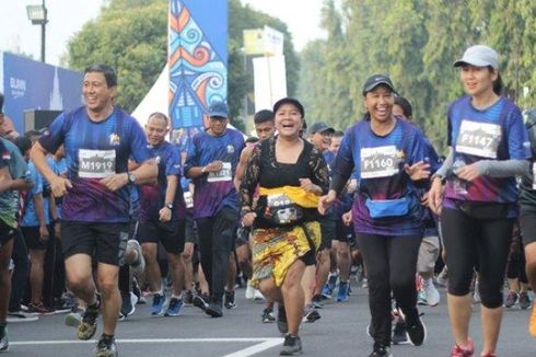 Sejumlah Pejabat Ikuti Lomba Lari Kategori 5K Jogja Marathon 2019