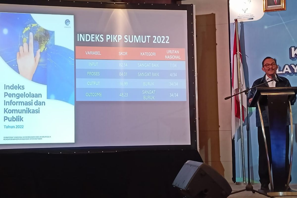 Kadikominfo Sumatera Utara (Sumut) Ilyas Sitorus mengajak pejabat terkait memberikan pelayanan informasi dengan berbasis digital untuk menjamin pemberian informasi publik yang baik.