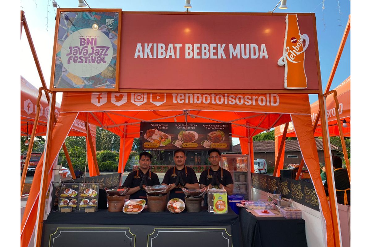 Stan Restoran Akibat Bebek Muda di Java Jazz Festival 2024