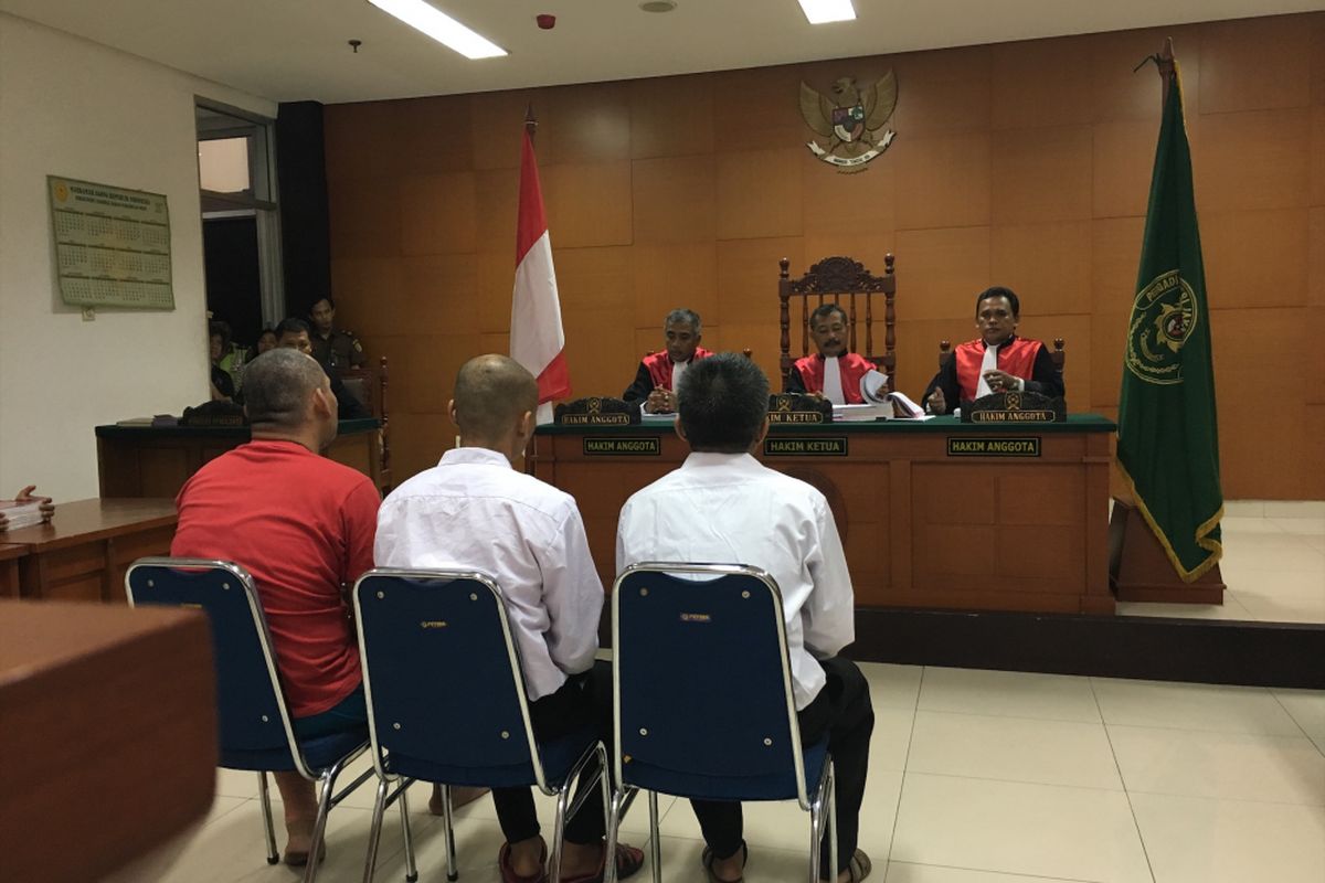Persidangan kasus perampokan Pulomas di Gedung PN Jakarta Timur, Kamis (22/6/2017).