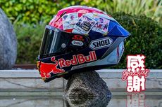 Desain Spesial Helm Marquez, Ucapan Perpisahan dari Honda