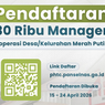 Cara Daftar Manajer Kopdes Merah Putih 2026: Dibuka 30.000 Formasi, Ini Link Resminya
