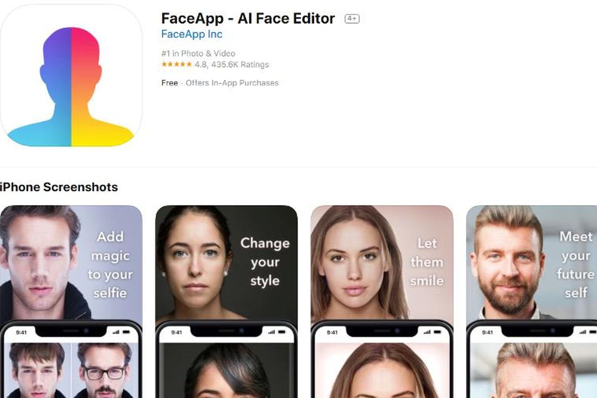 Aplikasi FaceApp