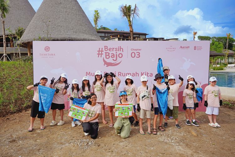 Bersih Bajo Chapter Three, kegiatan Beach Clean-Up yang diprakarsai oleh Ta?aktana Resort & Spa kembali diadakan.