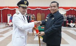 Erisman Yahya Dilantik Jadi Pj Bupati Indragiri Hilir, Begini Pesan Pj Gubernur Riau SF Hariyanto