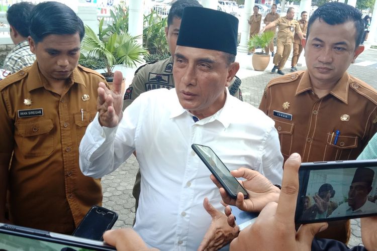 Gubernur Sumut Edy Rahmayadi beralasan, melihat kondisi Sumut saat ini, pelaksanaan PSBB belum dibutuhkan, apalagi risikonya sangat berat, Jumat (17/4/2020)