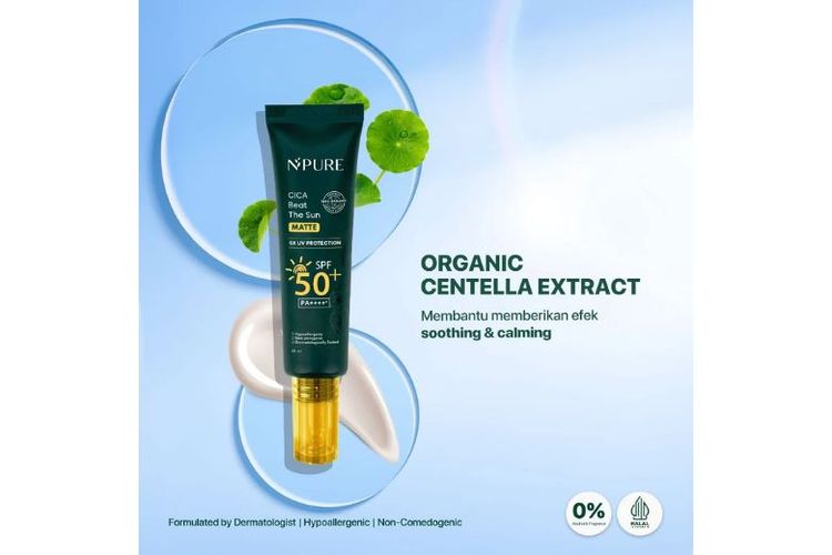 NPure Cica Beat The Sun Matte SPF50+ PA++++
