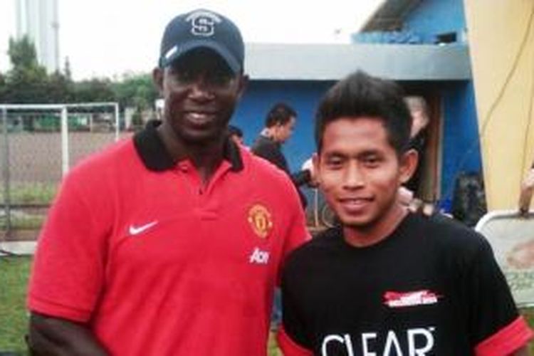 Andik Vermansyah dan Dwight Yorke.