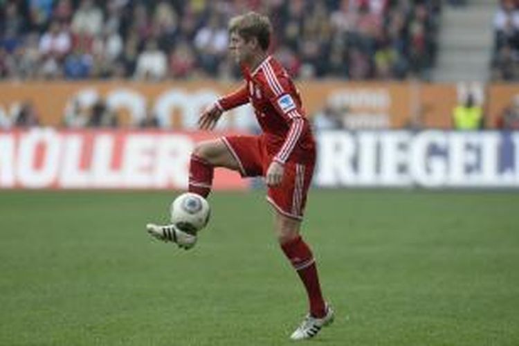 Gelandang Bayern Muenchen, Toni Kroos.