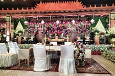 Menilik Dekorasi Venue Pernikahan Adik Jokowi dan Ketua MK, Sisi Dalam Gedung Dibalut Kain Hitam