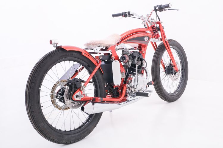 Honda Tiger bergaya board tracker garapan Darizt Design