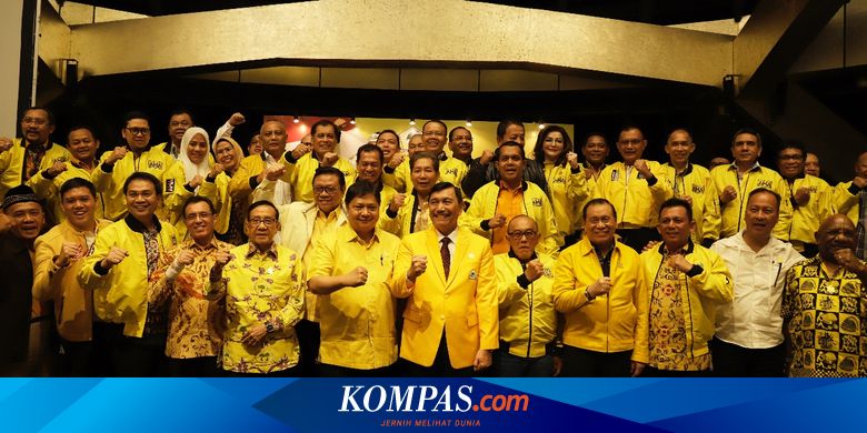 Ini Susunan Lengkap Kepengurusan Dpp Partai Golkar 2019 2024 Halaman All Kompas Com
