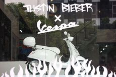 BERITA FOTO: Melihat dari Dekat Penampakan Vespa x Justin Bieber