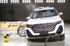 Chery Tiggo 8 Pro Max Raih Bintang Lima Tes Tabrak ANCAP