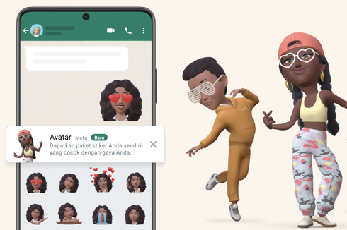 Cara Buat Avatar WhatsApp dari Foto Selfie, Kirim Pesan Jadi Lebih Ekspresif