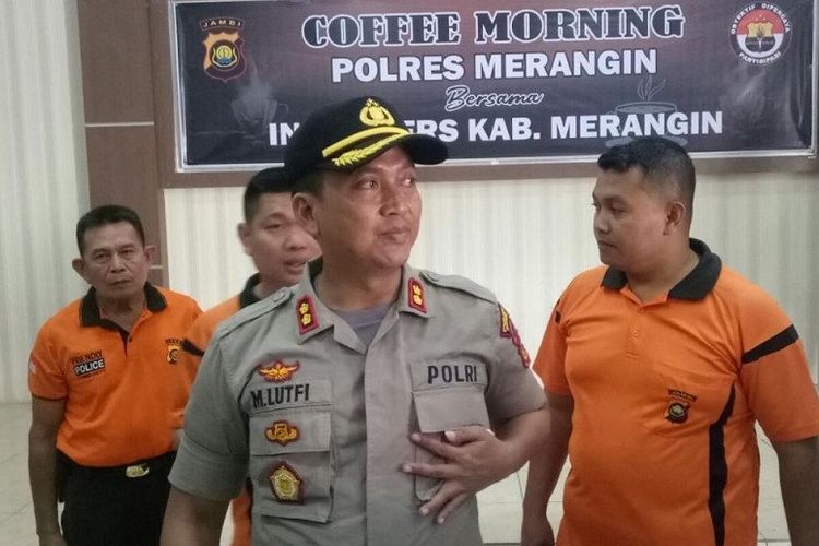 Kapolres Merangin, AKBP M Lutfi.(ANTARA/HO)