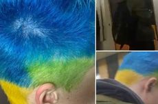 Pria Rusia Dituntut karena Mewarnai Rambutnya Kuning, Biru, dan Hijau