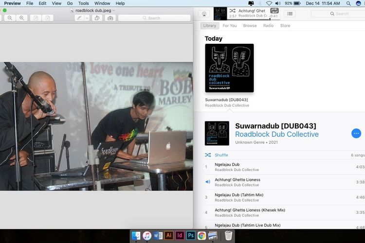 Roadblock Dub Collective, duo musisi asal Lampung yang kini dikontrak label musik internasional.