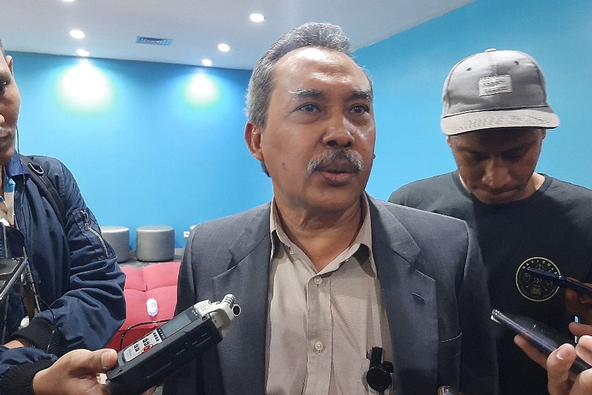 Anggota Dewan Pengawas KPK Syamsuddin Haris di Gedung ACLC KPK, Selasa (14/1/2020).