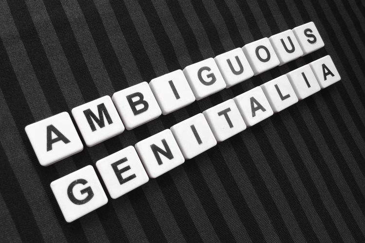 Ilustrasi Kelamin Ganda atau Ambiguous Genitalia