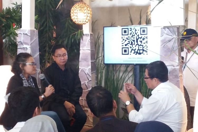 Perencana tata kota Yulia S (paling kiri) dalam diskusi Housing Talks bertema ?Hunian Milenial?, Selasa (25/9/2018) di Jakarta Convention Center.