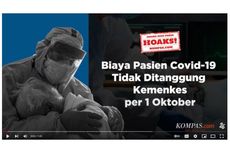 VIDEO Cek Fakta: Hoaks! Biaya Pasien Covid-19 Tak Ditanggung Kemenkes per 1 Oktober