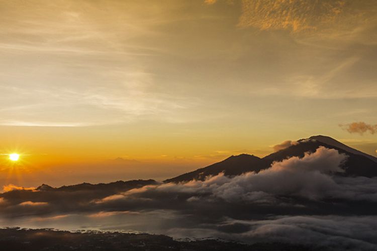 Sunrise di Gunung Batur