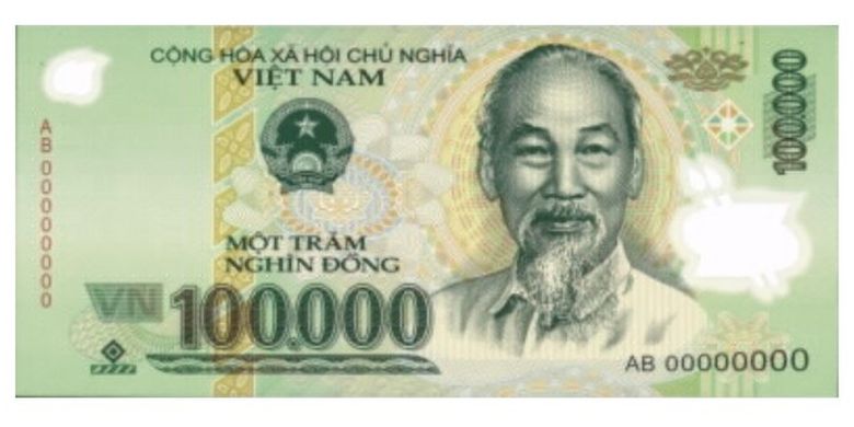 Ilustrasi mata uang Vietnam ke rupiah.