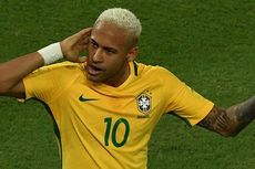 Neymar Cetak Gol Ke-50 untuk Brasil