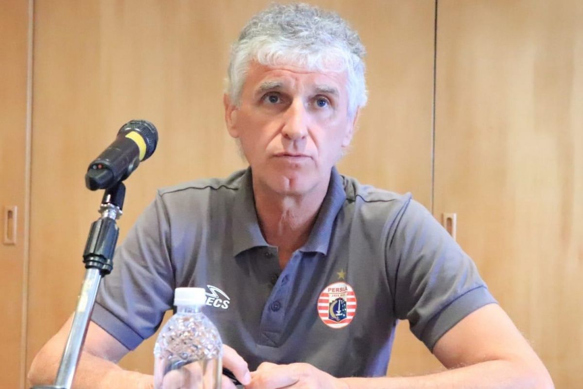 Pelatih Persija Jakarta, Ivan Kolev.