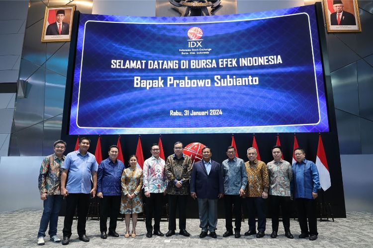Calon presiden nomor urut 2, Prabowo Subianto, menghadiri Trimegah Political and Economic Outlook 2024 di Grand Ballroom, the Ritz-Carlton, Pacific Place, Jakarta, Rabu (31/1/2024) 