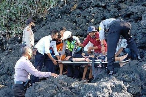 2 Orang Terjatuh dari Tebing Setinggi 10 Meter Saat Cari Jalan Pintas ke Pantai yang Ditutup