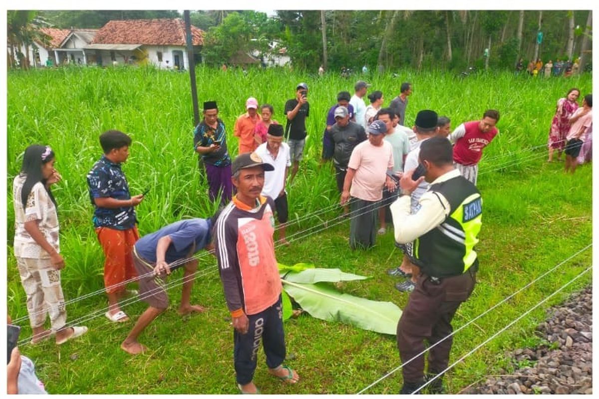 Kondisi korban kecelakaan kereta api Sri Tanjung relasi Yogyakarta-Ketapang di Kecamatan Klakah, Lumajang, Jumat (2/1/2026)