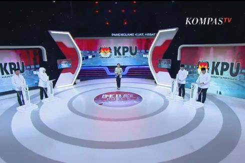Debat Perdana Pilkada Pandeglang, Dua Paslon Kompak Janjikan Jalan Mulus